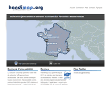 Tablet Screenshot of handimap.org